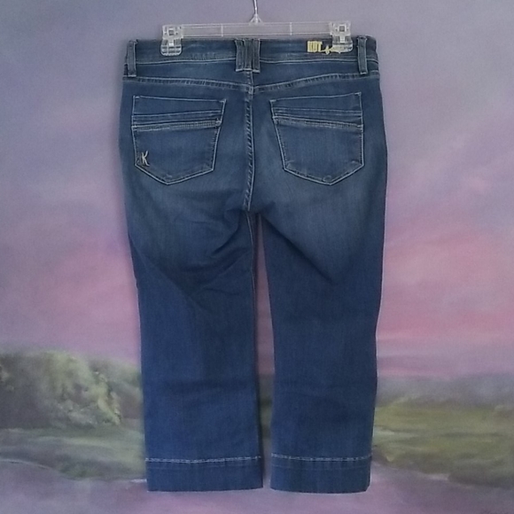 💐Stretch Denim Crops - Picture 3 of 4